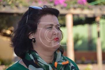 Reunión de los candidatos nacionalistas (NC) con la directiva del colectivo vecinal del Valle de los Nueve (Foto TA)